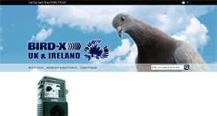 Desktop Screenshot of bird-x.co.uk
